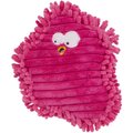 goDog PlayClean Germs Soft Plush Squeaky Dog Toy, Pink, Small