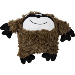 goDog PlayClean Sloth Soft Plush Squeaky Dog Toy, Large