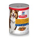 Hill's Science Diet Senior Adult 7+ Savory Stew with Chicken & Vegetables Canned Dog Food, 12.8-oz, case of 12