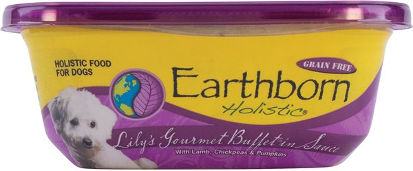 Earthborn Holistic Lily's Gourmet Buffet Grain-Free Natural Moist Dog Food, 8-oz, case of 8 slide 1 of 9