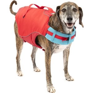 Kurgo Surf-n-Turf Dog Life Jacket, Red, Large