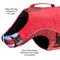 Show in main carousel: Kurgo Surf-n-Turf Dog Life Jacket, Red, Large slide 3 of 10