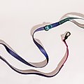 Good Trouble Everyday Coated Nylon Dog Leashes, Navy, Standard