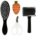 Pet Champion Four Piece Small-Pet Grooming Kit, Multi-Color