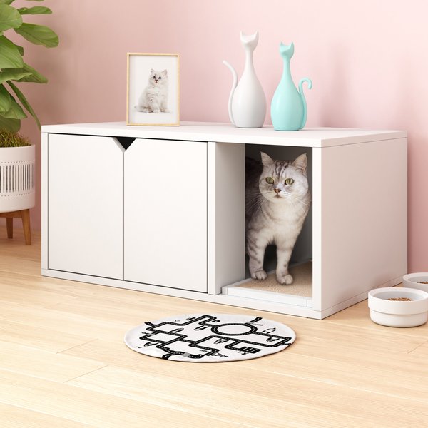 Way Basics Katville Litter Box Enclosure