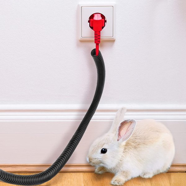 SunGrow Anti Chew Split Wire Rabbit, Cat & Dog Cord Protector, 20-ft slide 1 of 6