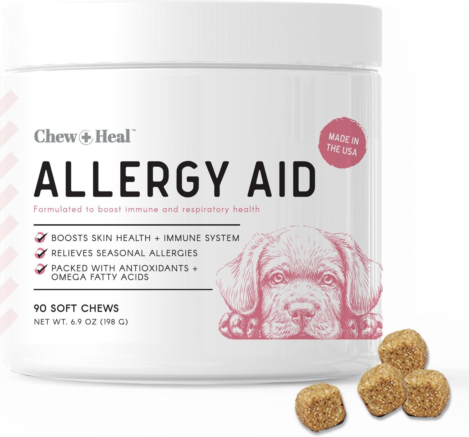 advanced allergy skin health chews