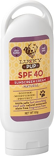 Lucky Pup SPF40 Lotion Dog Cream Sunscreen, 2.3-oz bottle