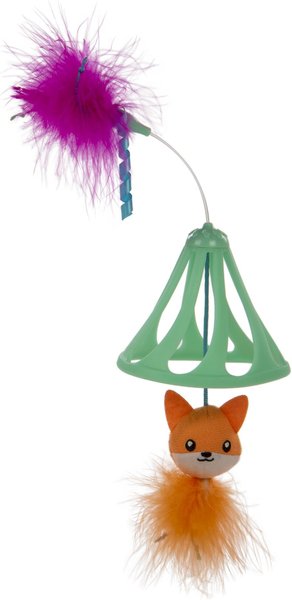 Petlinks HappyNip Sing & Seek Electronic Sound Toggle Wobble Cat Toy, Multi Color, Small slide 1 of 7