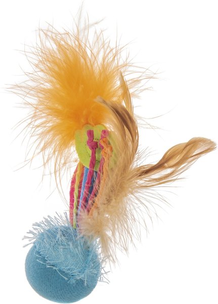 Petlinks HappyNip Silly Singer Realistic Bird Song Electronic Sound Cat Toy, Multi Color, Small slide 1 of 7