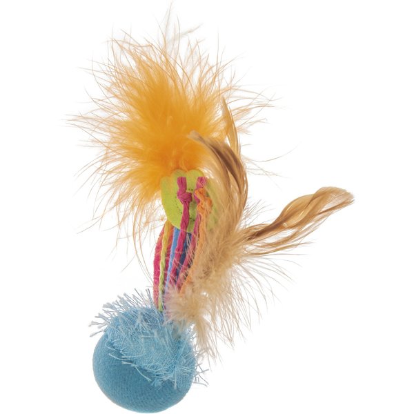 Petlinks HappyNip Sing & Seek Electronic Sound Toggle Wobble Cat Toy, Multi Color, Small