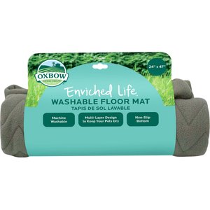 Oxbow Animal Health Enriched Life Washable Floor Mat, 24-in