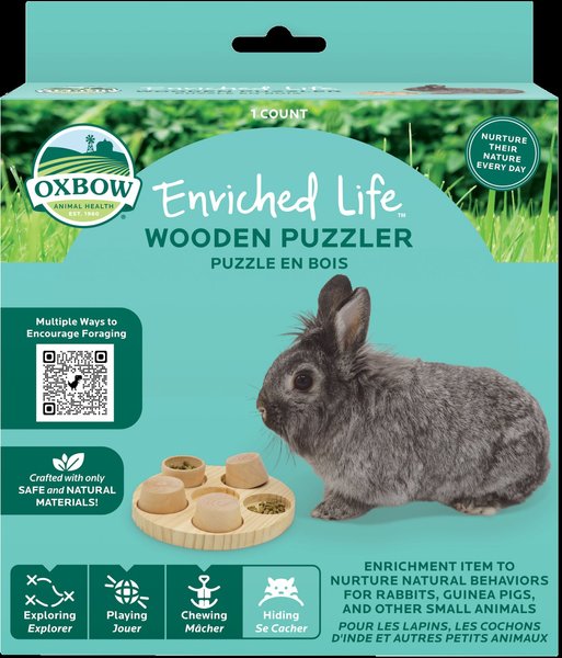 Toys for rabbit puzzle - Interactive - Enrichment Toys - Rabbit World