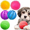 Pacific Pups Rescue Ball Dog Toy Variety Pack, 6 count