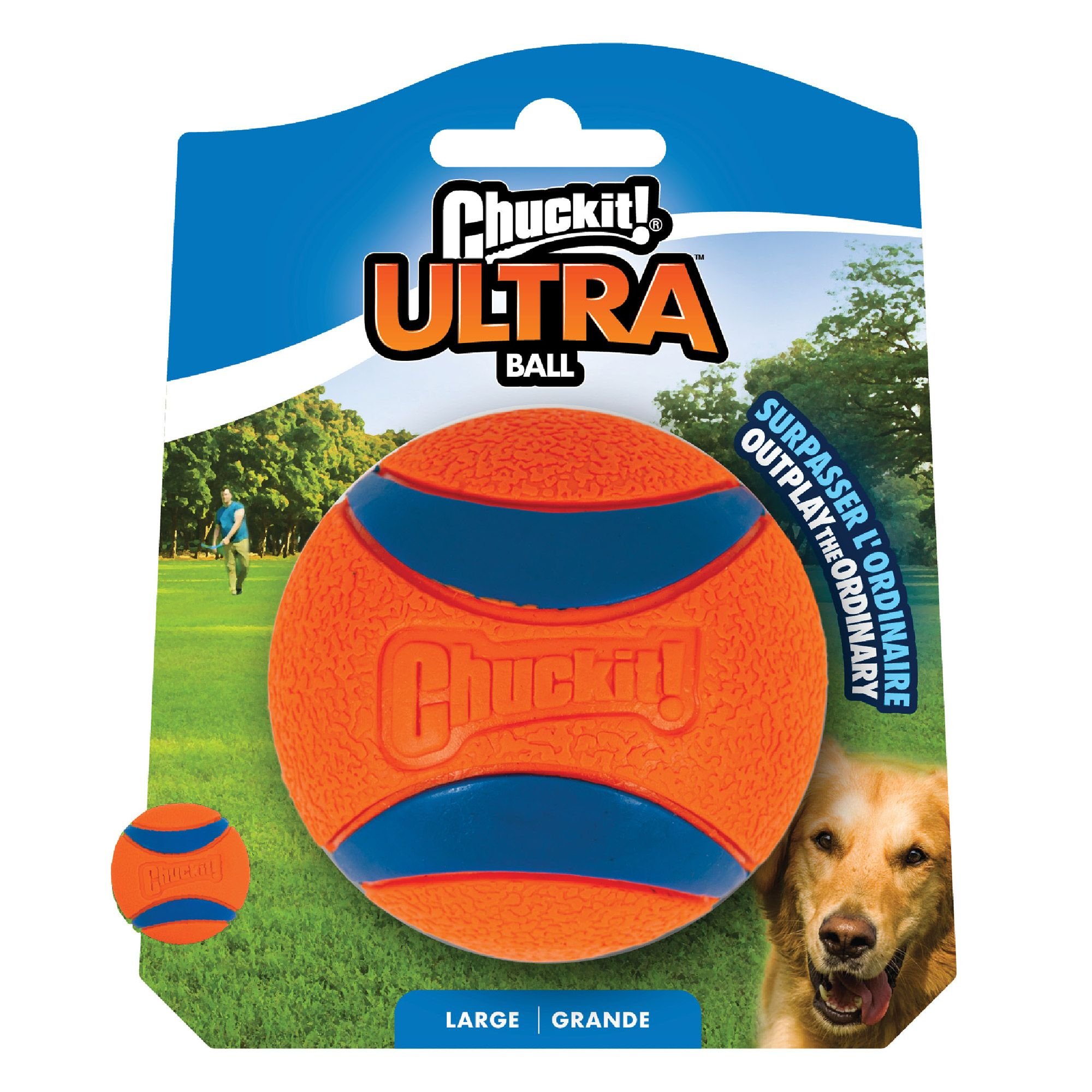 CHUCKIT! Ultra Rubber Ball Tough Dog Toy Customer Questions