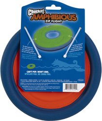 Chuckit! Zipflight Disc Dog Toy, Color Varies, Medium slide 2 of 6