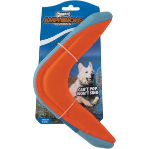Chuckit! Amphibious Boomerang Dog Toy, Color Varies, Medium