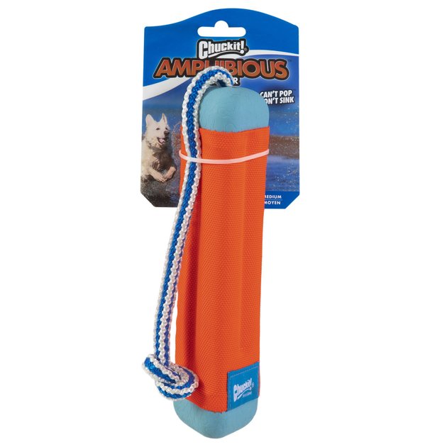 Chuckit! Amphibious Bumper Dog Toy, Color Varies