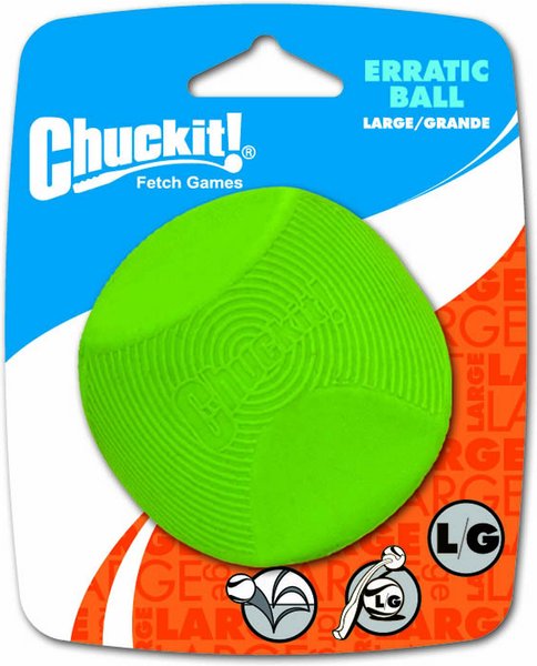Chuckit! Erratic Ball Dog Toy, Large slide 1 of 6