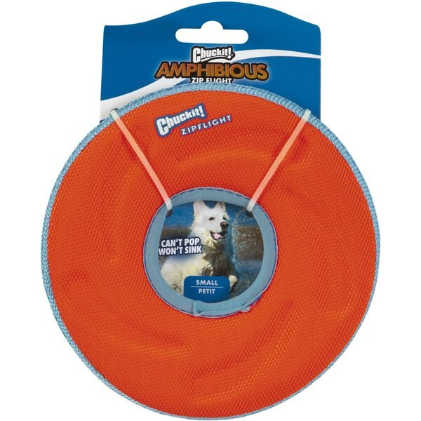 Chuckit! Rugged Flyer Dog Toy, Color Varies