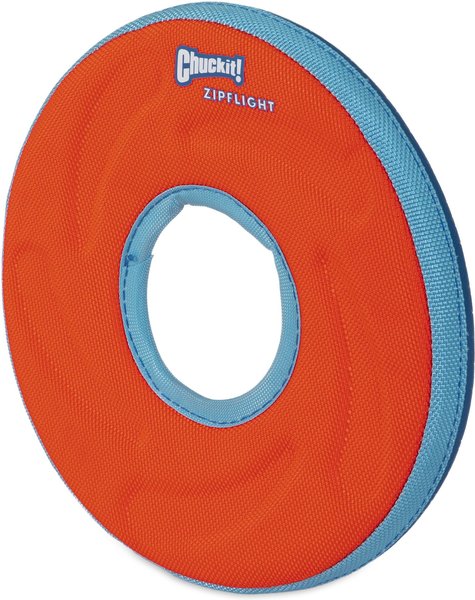 Chuckit! Zipflight Disc Dog Toy, Color Varies