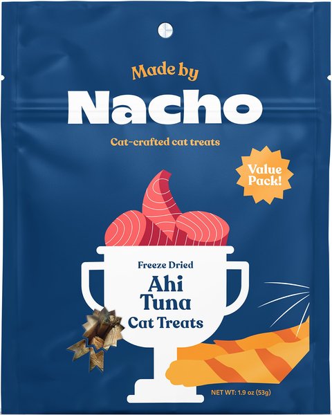 Made by Nacho Freeze-Dried Ahi Tuna Cat Treats, 1.9-oz pouch slide 1 of 7