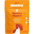 Made by Nacho Digestive Support Cage-Free Chicken Puree with Bone Broth Wet Cat Food Topper, 1.4-oz pouch, case of 18