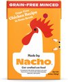 Made by Nacho Cage-Free Chicken Recipe in Bone Broth Minced Wet Cat Food, 6.4-oz tetra, case of 12