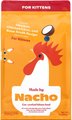 Made by Nacho Made By Nacho Cage-Free Chicken, Chicken Liver & Bone Broth Recipe Kittens Dry Cat Food, 2-lb b...