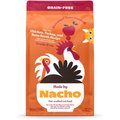 Made by Nacho Cage-Free Chicken, Turkey & Bone Broth Recipe with Freeze-Dried Raw Pork Livers Grain-Free High-Protein Dry Cat Food, 2-lb bag