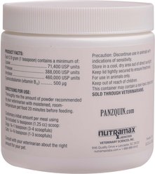 Nutramax Panzquin Powder Pancreatic Supplement for Cats & Small Dogs, 8.1-oz tub slide 2 of 2
