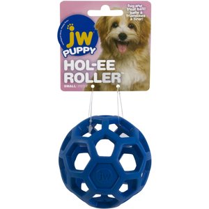 JW Pet Hol-ee Roller Dog Toy, Color Varies, Small
