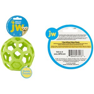 JW Pet Hol-ee Roller Dog Toy, Color Varies, Medium