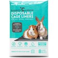 Paw Inspired Bamboo Disposable Small Pet Liner Pee Pads & Bedding, Midwest, 47x26-in, 8 count