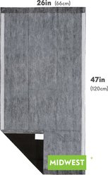 Paw Inspired Bamboo Disposable Small Pet Liner Pee Pads & Bedding, Midwest, 47x26-in, 8 count slide 2 of 6