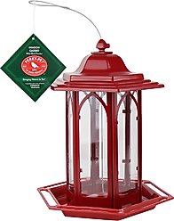 Perky-Pet Brick Red Gazebo Bird Feeder, 3.5-lb