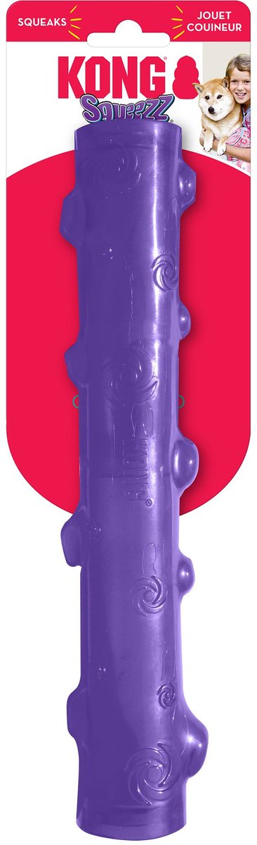 KONG Squeezz Stick Dog Toy, Color Varies, Large - Chewy.com