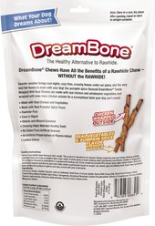 DreamBone Rawhide-Free Pumpkin Spice & Chicken Flavor Chewy Dog Treats, 2.2-oz bag, 9 count slide 2 of 9