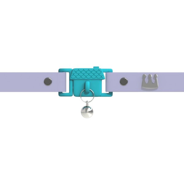 KITTYRAMA Breakaway Adjustable with Bell Cat Collar, Monte Carlo Blue