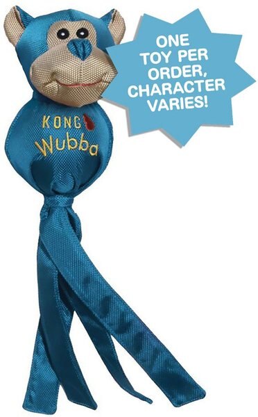 KONG Wubba Ballistic Friend, Color & Character Varies, Large slide 1 of 7
