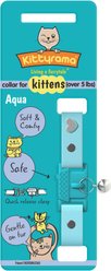 Kittyrama Kitten Breakaway Adjustable with Bell Cat Collar, Aqua slide 2 of 6