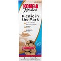 KONG Kitchen Picnic In The Park Grain-Free Peanut Butter Crunchy Biscuit Dog Treats, 8-oz box