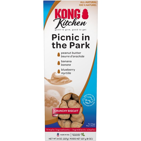 Kong Kitchen Light & Crispy Field Stream Dog Treat With Chicken & Salmon  Flavor - 4oz : Target