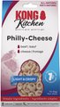 KONG Kitchen Philly Cheese Grain-Free Beef & Cheese Crunchy Dog Treats, 4-oz box