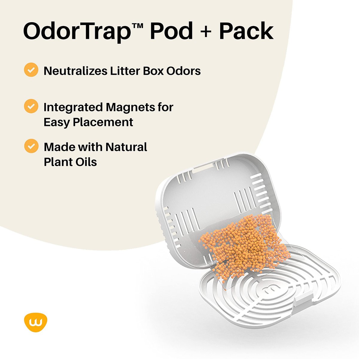 ODORTRAP Pod Cat Litter Box Filter