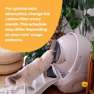 Litter-Robot 3 Cat Litter Box Carbon Filters, 6 count