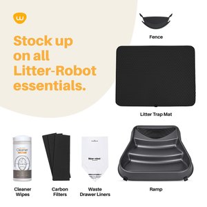 Litter-Robot 3 Cat Litter Box Carbon Filters, 6 count