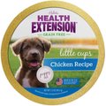 Health Extension Little Cups Grain-Free Chicken Wet Puppy Food, 3.5-oz cup, case of 12
