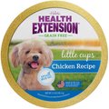 Health Extension Little Cups Grain-Free Chicken Small Breed Wet Dog Food, 3.5-oz cup, case of 12