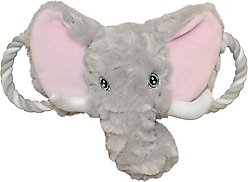 Jolly Pets Tug-a-Mals Elephant Dog Toy, Large